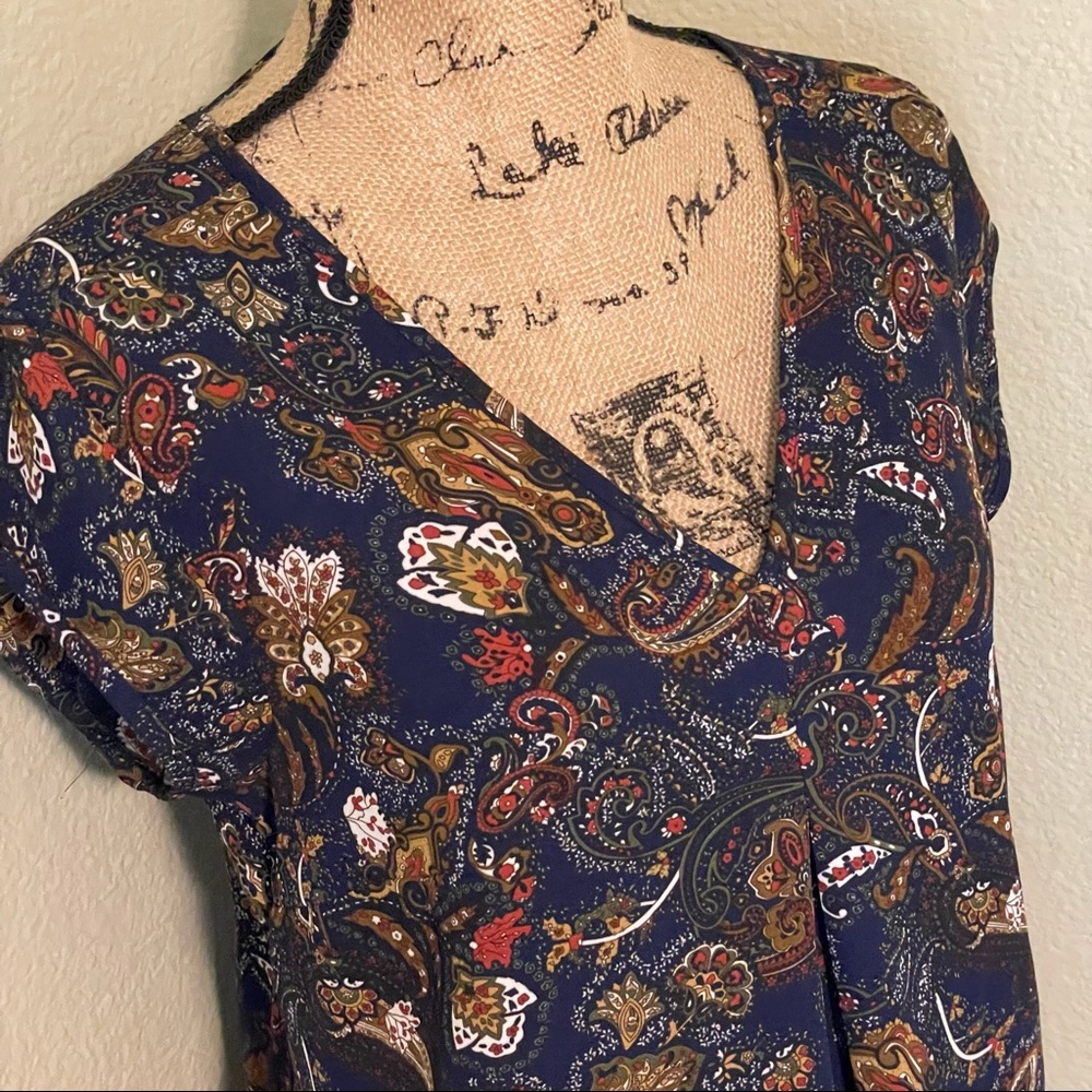 DR2 Paisley Blouse